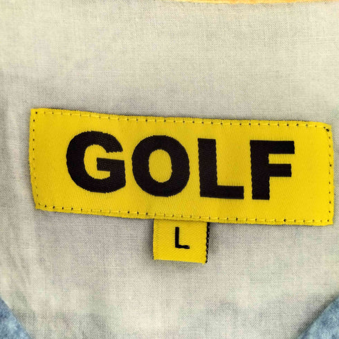 ゴルフワン GOLF WANG No Nukes Button Up Shirt グラフィック オープンカラーシャツ メンズ import:L